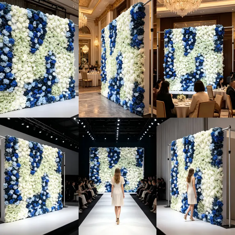 global flower wall client case studies wedding events worldwide