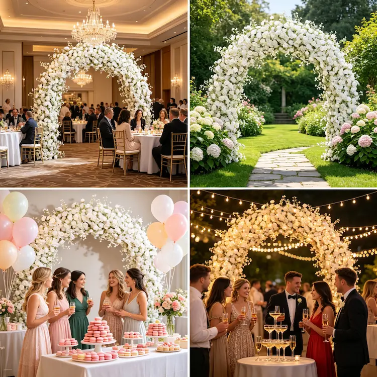 white-flower-arch-multi-scene-application