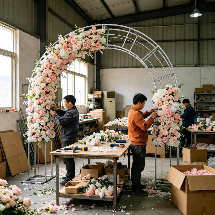 handmade-flower-arrangement-craftsmanship