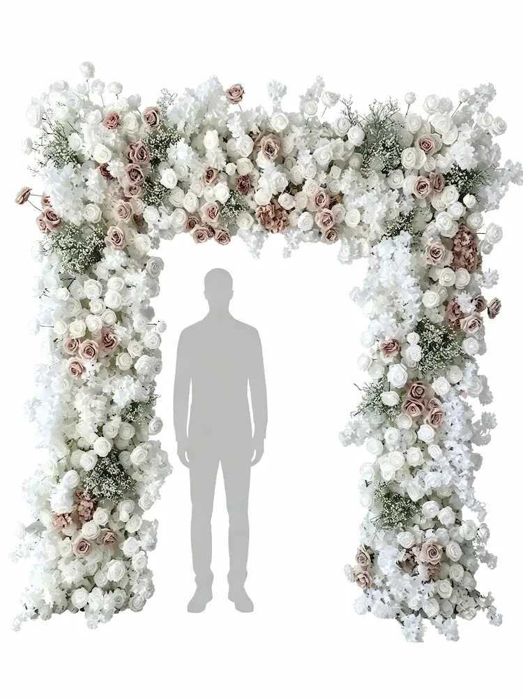 round flower arch dimensions 2m height 1.8m width