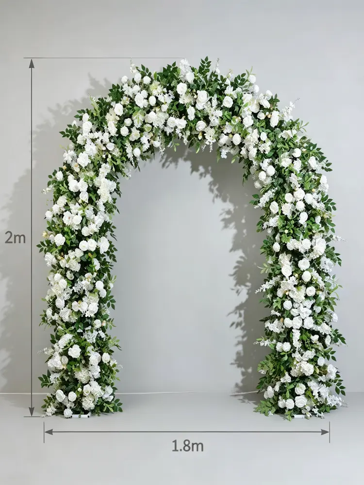 round flower arch dimensions 2m height 1.8m width