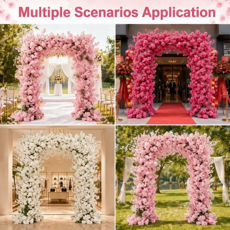 Cherry Blossom Arch – Pink Cherry Blossom Flower Arch