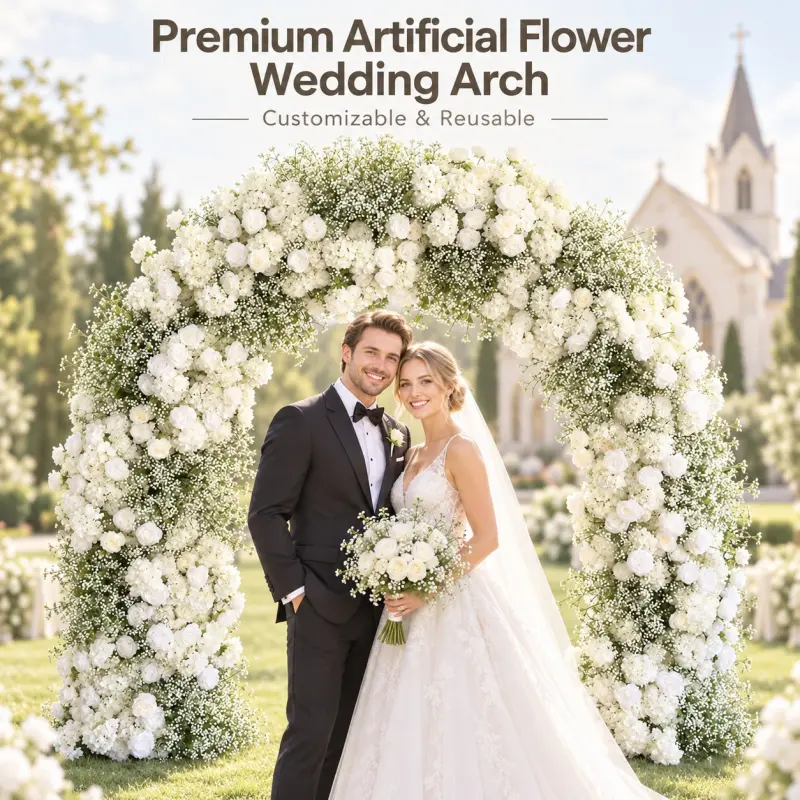 Floral Arch Backdrop – Wedding Floral Backdrop Arch