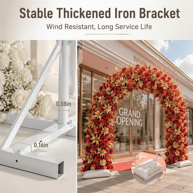 Floral Arch Backdrop – Wedding Floral Backdrop Arch