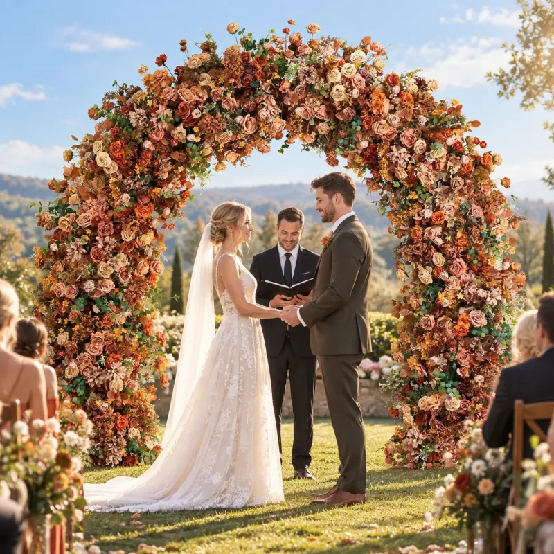 Outdoor Wedding Arch – Flower Arch for Outdoor