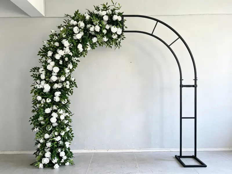 Spring Wedding Arch Metal Frame Structure Quick Connect Assembly Disassembled