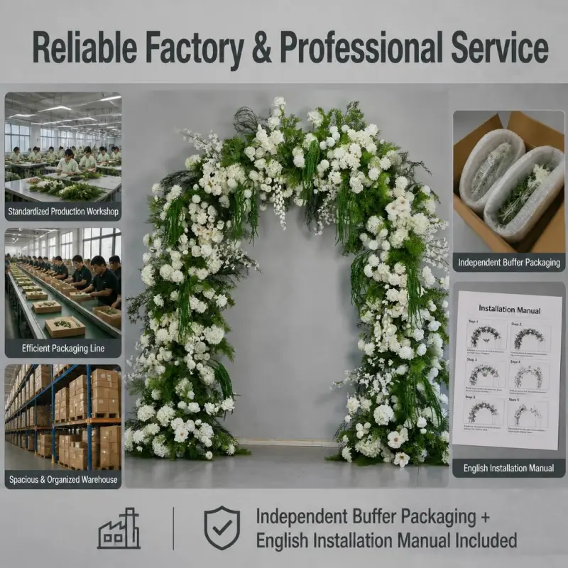 Wedding Arch with Stand – Flower Arch Stand Included