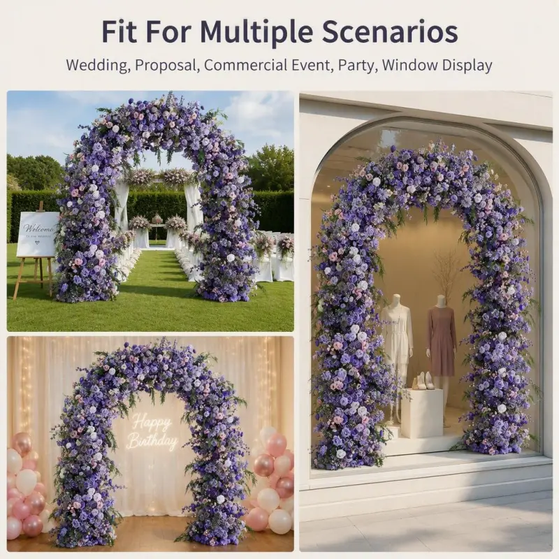 8ft Flower Arch – 8ft Wedding Flower Arch