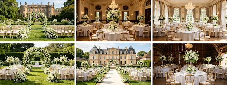 global wedding flower arch client case studies