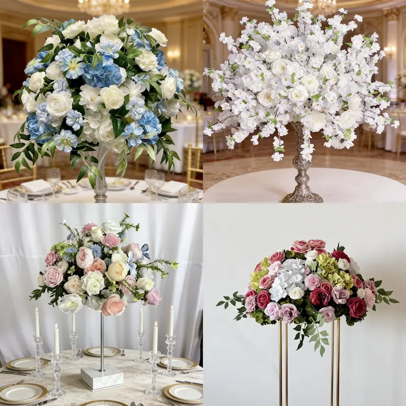 Flower Ball for Wedding – Artificial Flower Ball Decoration（Versatile Floral Ball for Wedding Ceremonies & Receptions）
