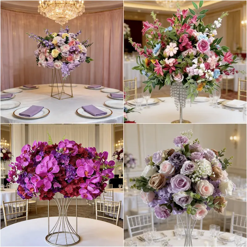 Flower Ball for Wedding – Artificial Flower Ball Decoration（Versatile Floral Ball for Wedding Ceremonies & Receptions）