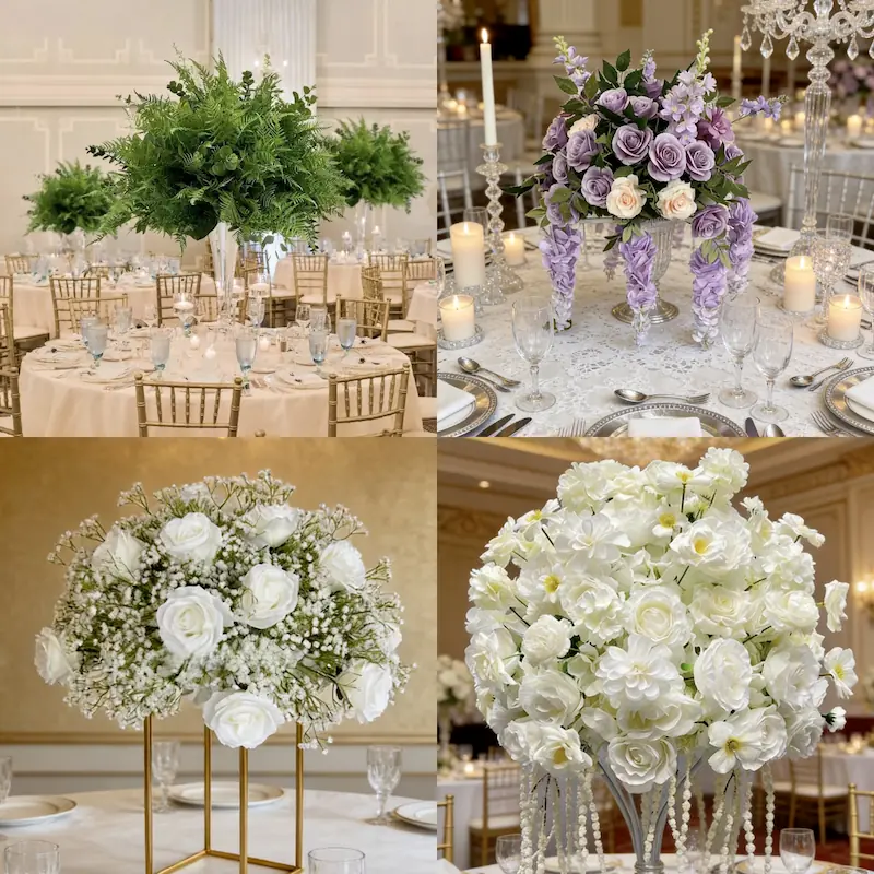 Flower Ball for Wedding – Artificial Flower Ball Decoration（Versatile Floral Ball for Wedding Ceremonies & Receptions）