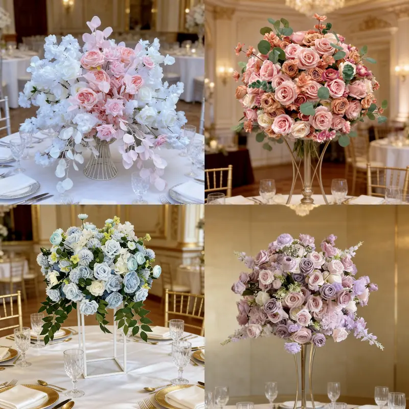 Flower Ball for Wedding – Artificial Flower Ball Decoration（Versatile Floral Ball for Wedding Ceremonies & Receptions）
