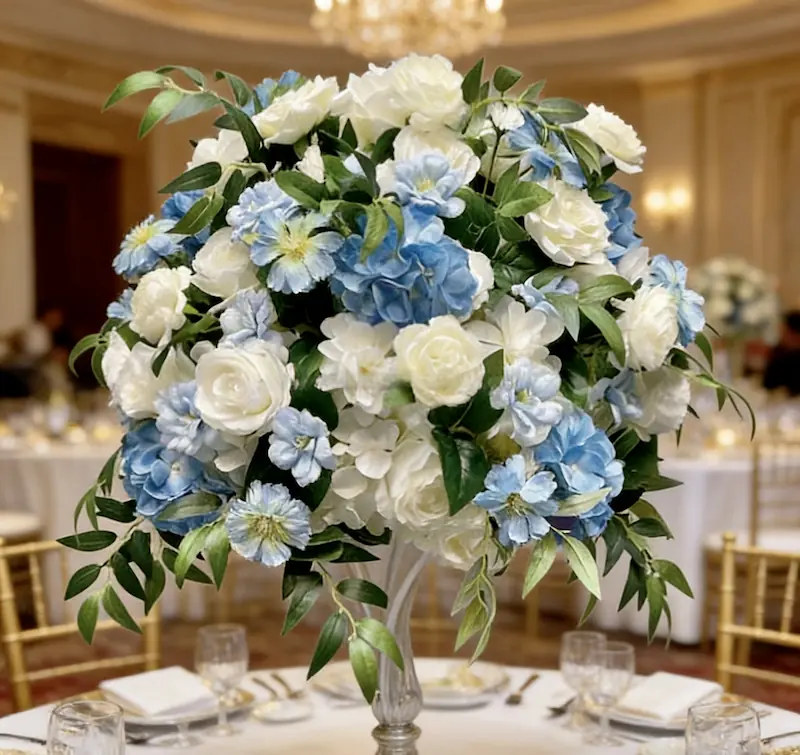 Flower Ball Centerpieces – Artificial Flower Ball for Table（Versatile Floral Decor for Weddings, Parties & Events）