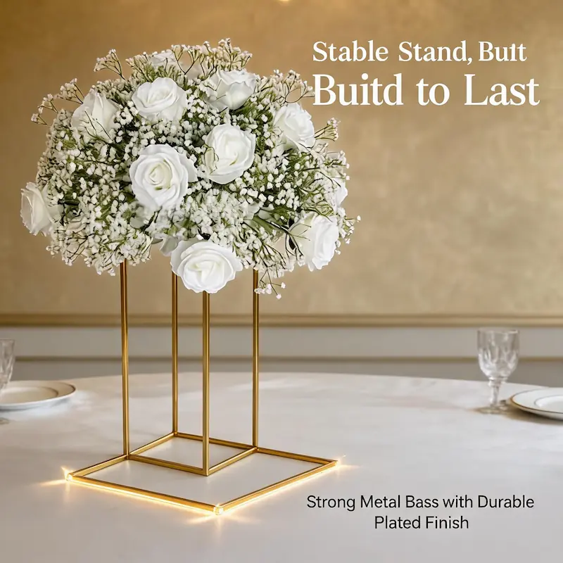 Silk Flower Arrangements – Artificial Silk Flower Ball（Premium Silk Floral Decor for Weddings, Events & Displays）