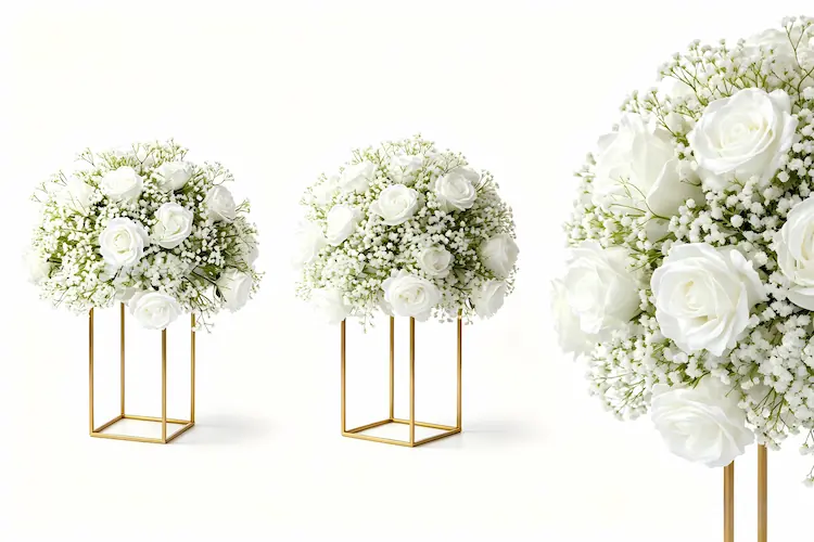 silk flower ball product view artificial silk floral decor