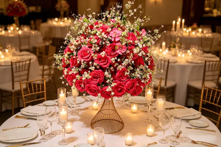 flower ball table centerpiece elegant decor