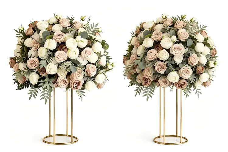 artificial flower ball for wedding product view