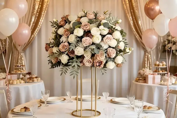 flower ball bridal shower pre wedding party decor
