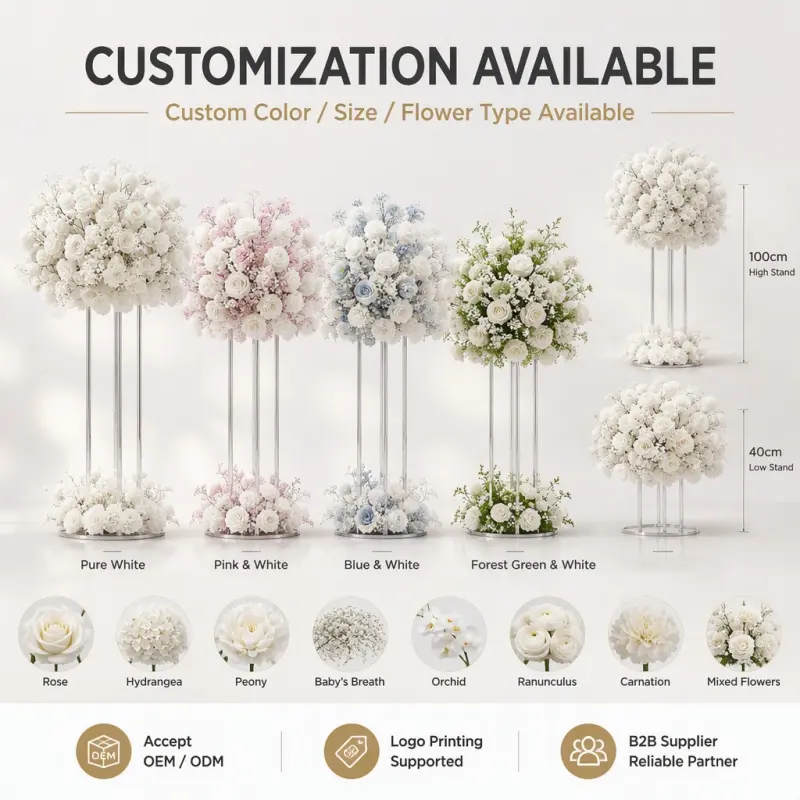 Large Flower Ball – Extra Large Artificial Flower Ball