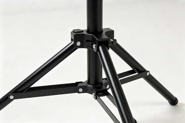 heavy duty stand wide base reinforced structure detail
