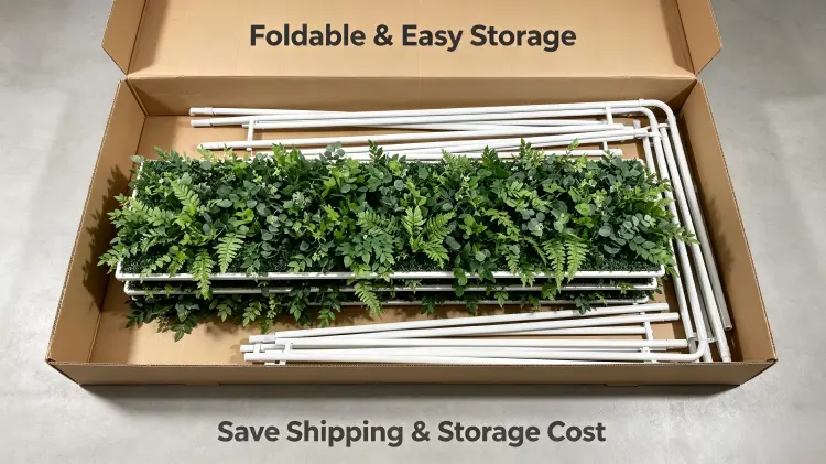foldable heart arch flat storage transport packaging