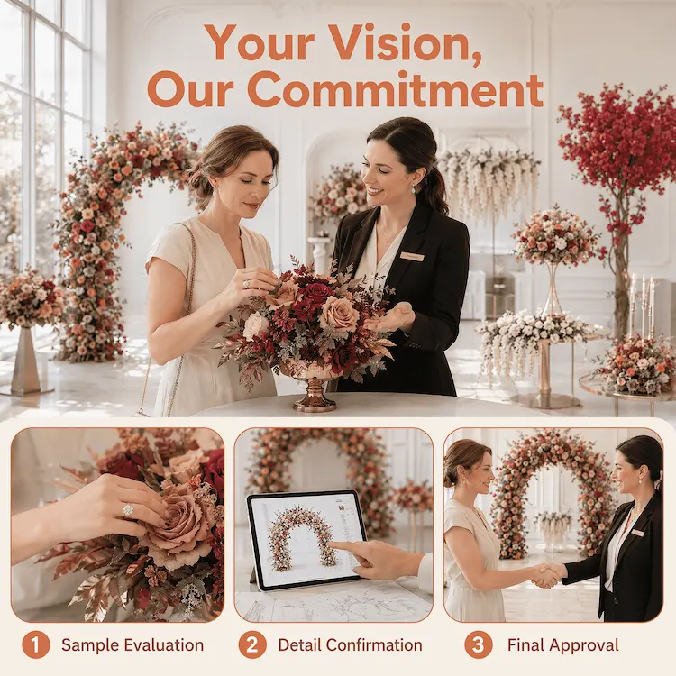 The Complete B2B Sourcing Guide for Artificial Flower Walls & Wedding Floral Decor