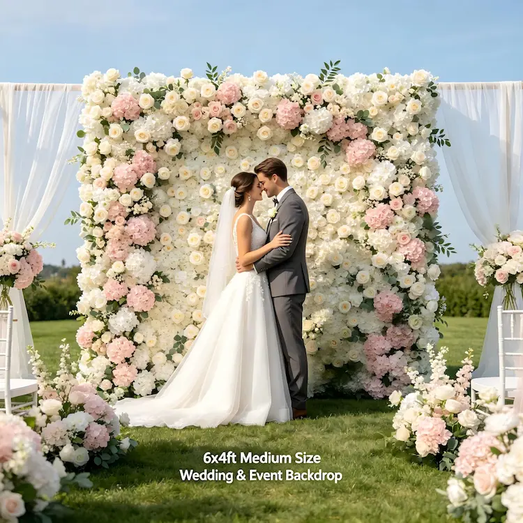 How to Choose the Right Size for Your Artificial Flower Wall