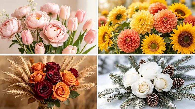 How to Choose the Perfect Wedding Flowers for Your Season