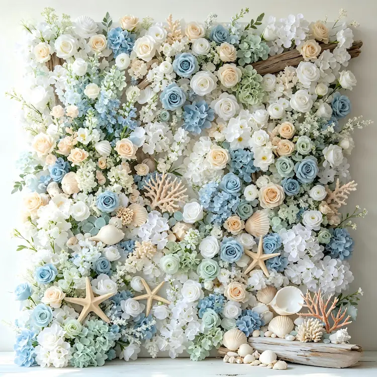 ALT已写死: coastal breeze flower wall style