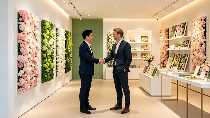 How to Choose a Reliable Supplier for Artificial Flower Walls