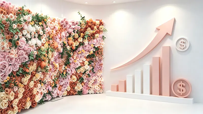 Why Artificial Flower Walls Are a Smarter Investment for Event Businesses
