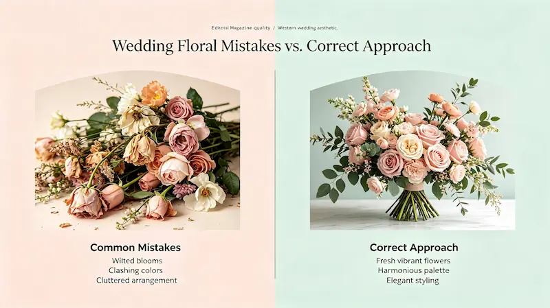 Common Wedding Floral Mistakes and How to Avoid Them