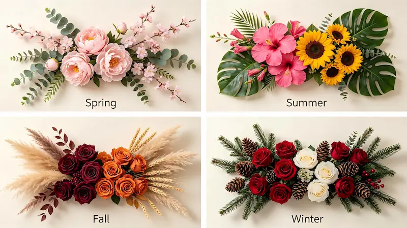How to Use Artificial Flower Walls for Seasonal Events and Celebrations