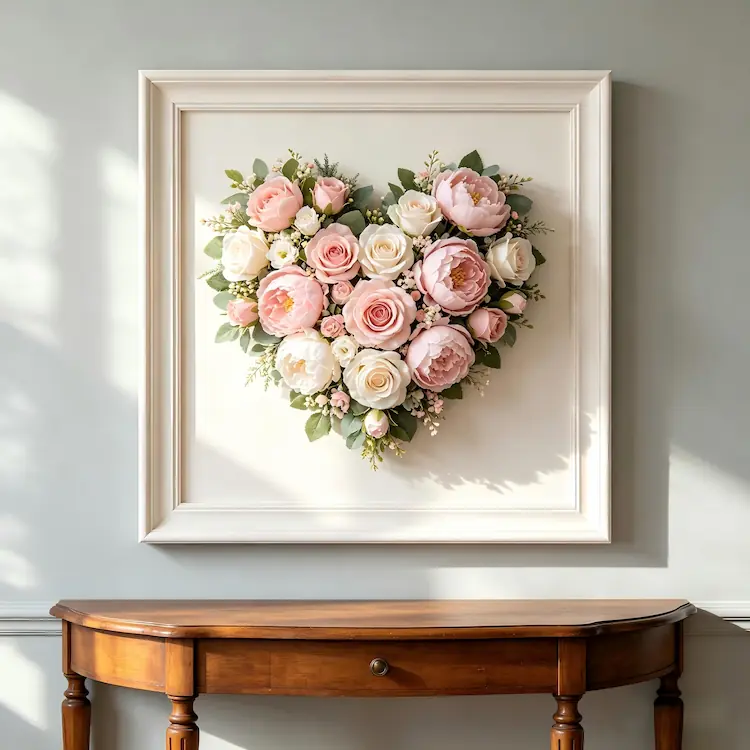 floral wall art diy