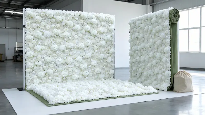 How to Store Artificial Flower Walls to Maximize Their Lifespan