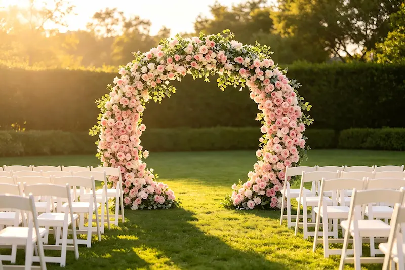 Case Study: Adding Flower Arches Increased Our Rental Revenue by 28%