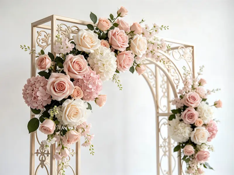 custom wedding arch Xibo Floral bespoke package
