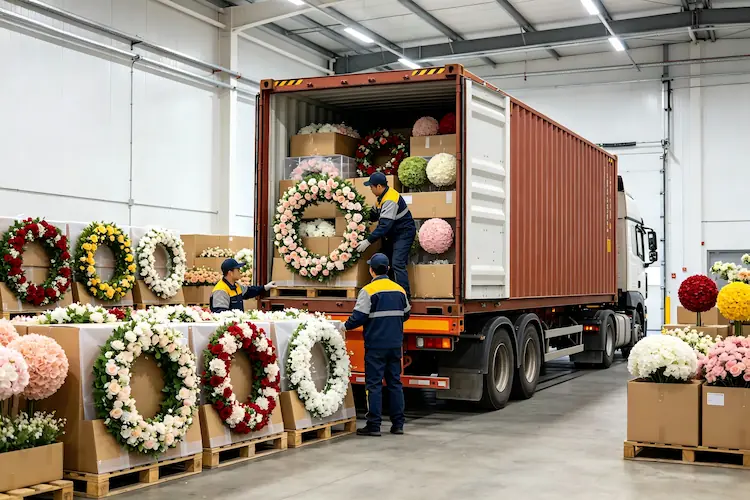 consolidated holiday decor shipping Xibo Floral