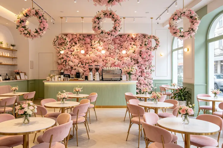 complete-cafe-floral-package-full-space-design