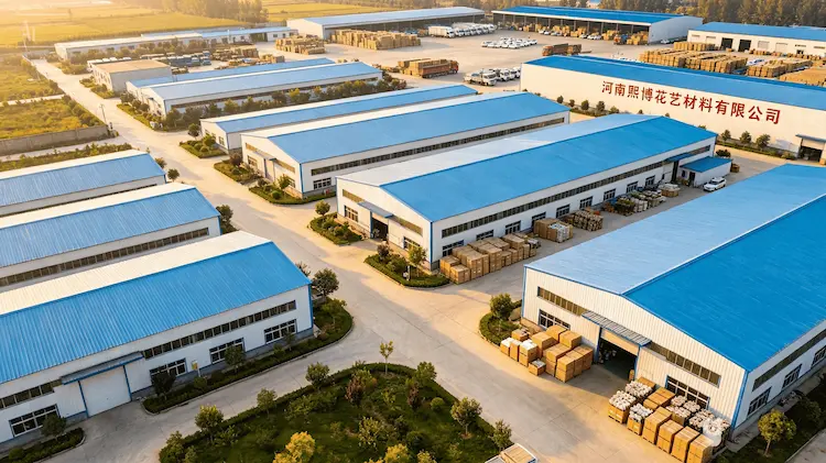 Full Panoramic View of Factory