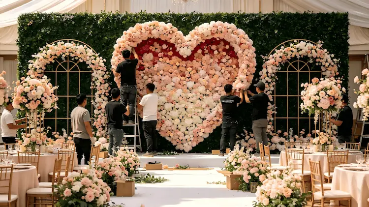 Wedding Scene Installation