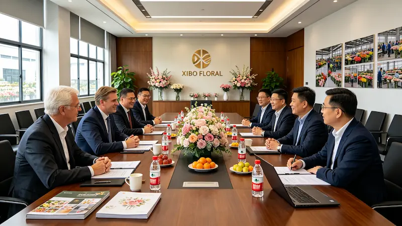 客户来厂洽谈合作图2