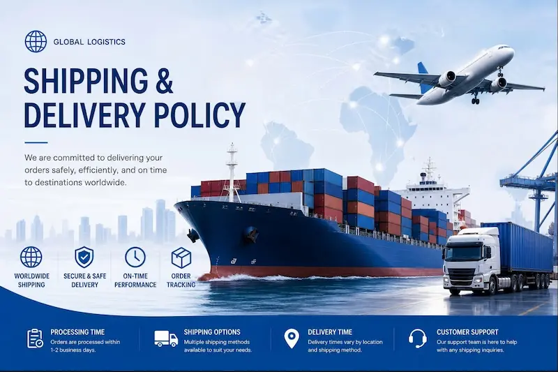 Shipping & Delivery Policy – Xibo Floral